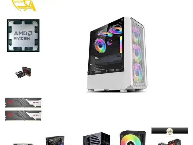 Custom gaming pc ryzen 5 7500f intel arc b570 10gb 32gb ddr5 1tb nvme, Nicosia — Lakatameia - Agia Paraskevi