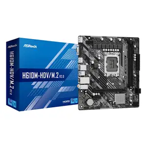 Asrock h610m-hdv/m.2 r2.0 d4 h610 lga1700 matx - 90-mxbjh0-a0uayz, Επαρχία Λευκωσίας — Άγιοι Ομολογητές