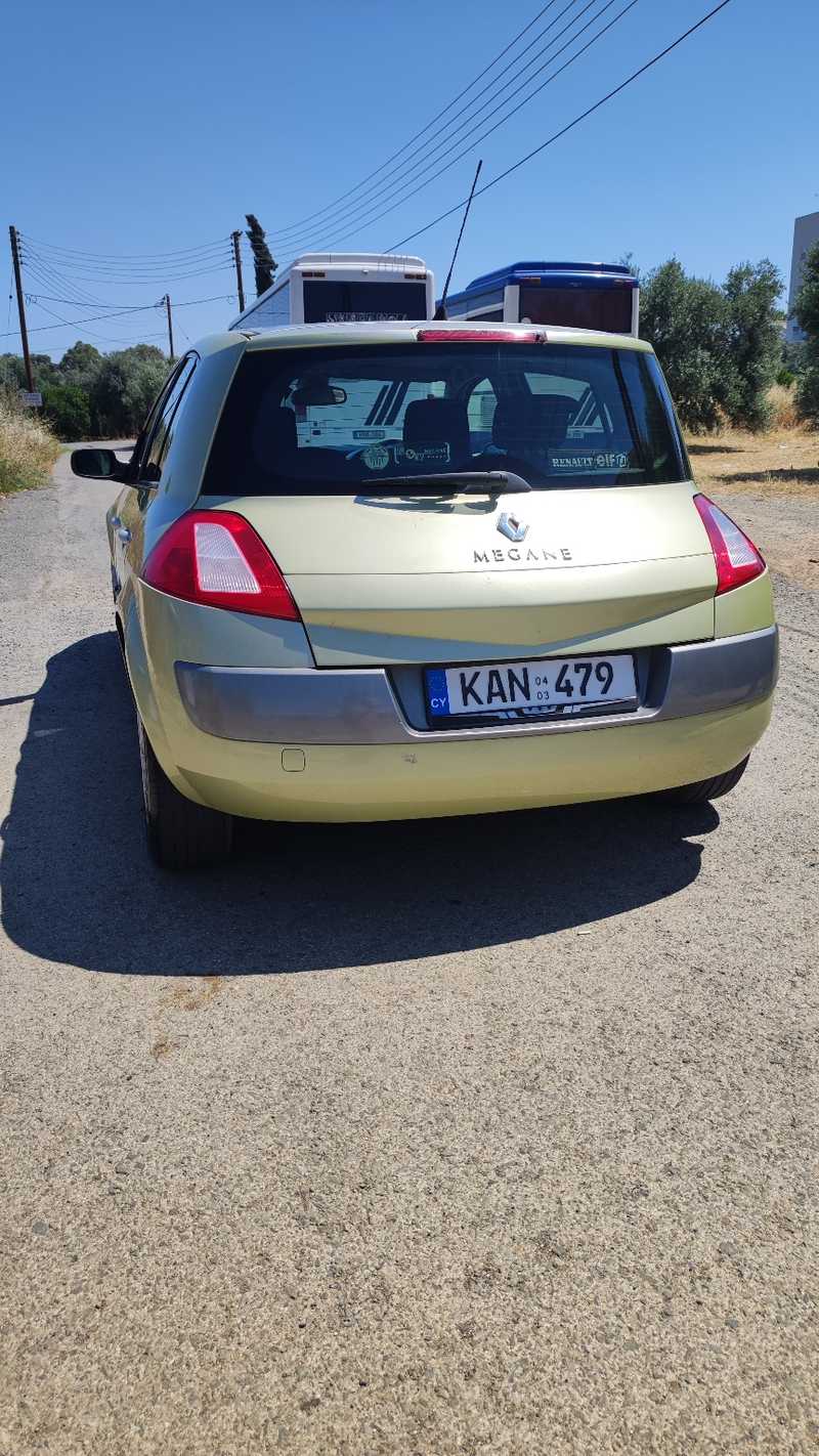 2003 Renault Megane 1,6L 2003 Cyprus