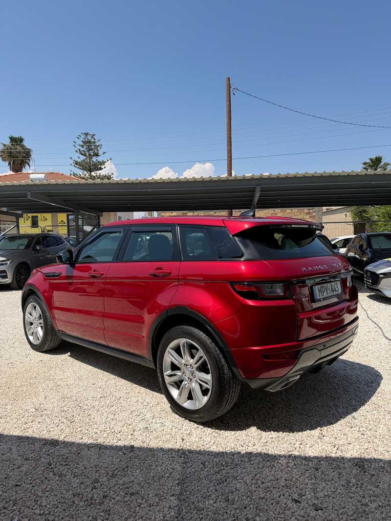 2017 Land Rover Range Rover Evoque 2,0L 2017 Cyprus