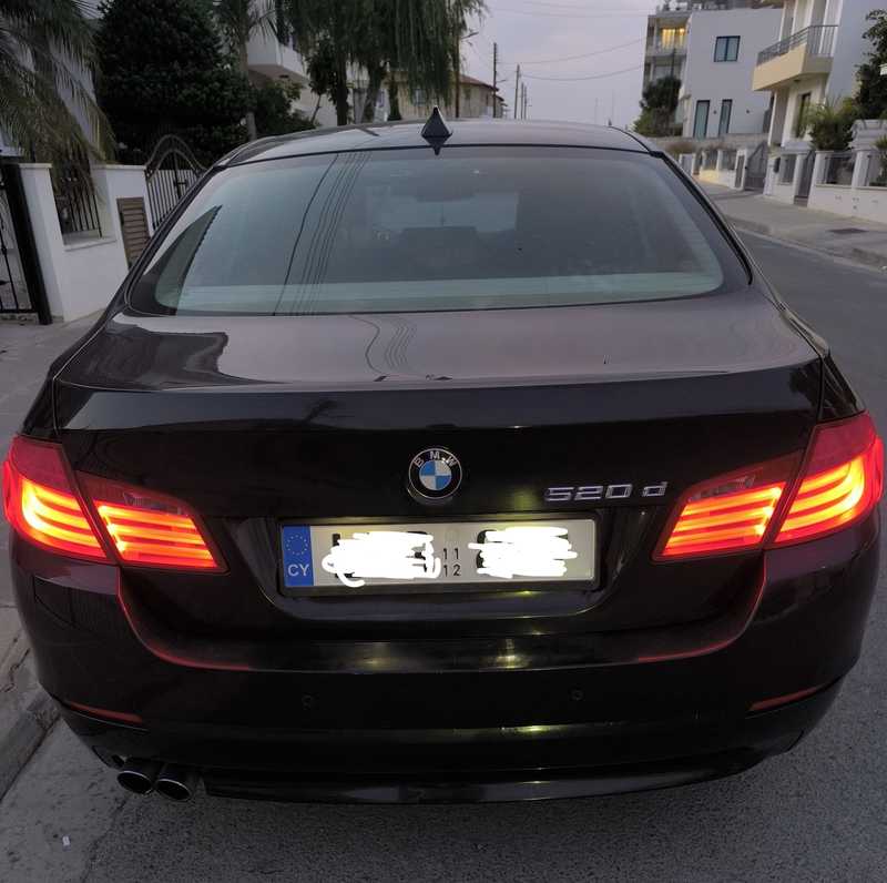 2012 BMW 5-Series 2,0L 2012 Cyprus