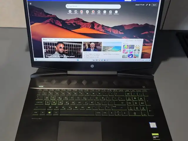 Hp pavilion gaming laptop 17-i5-ssd 256gb-storage 320gb-ram 24gb-w11, Limassol — Limassol - Petrou Kai Pavlou