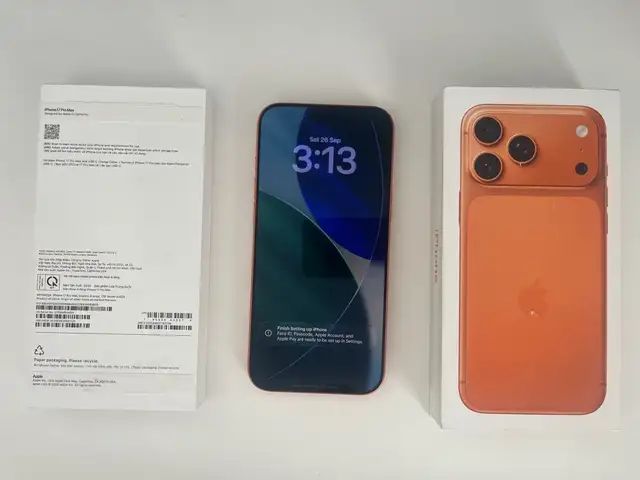 Iphone 17 pro max 1tb cosmic orange, Limassol — Germasogeia Tourist Area