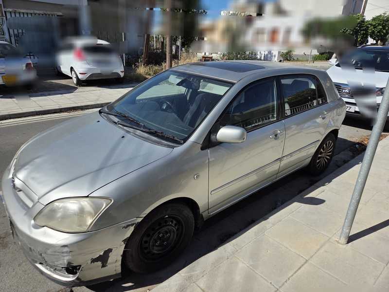 2004 Toyota Corolla 1,6L 2004 Cyprus
