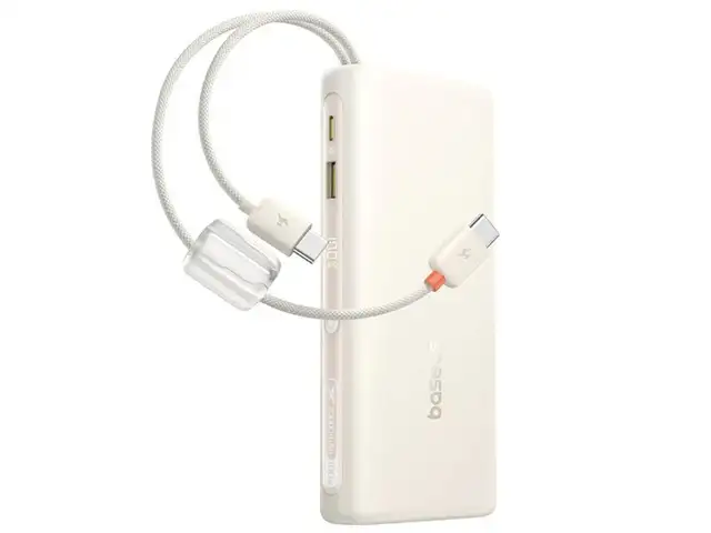 Baseus powerbank 100w 20000mah + display enerfill fc41 white, Limassol — Agios Athanasios