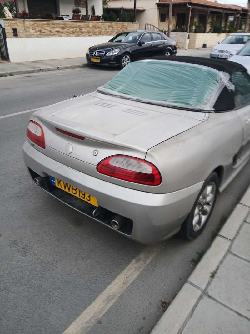 2003 MG TF 1,6L 2003 Cyprus