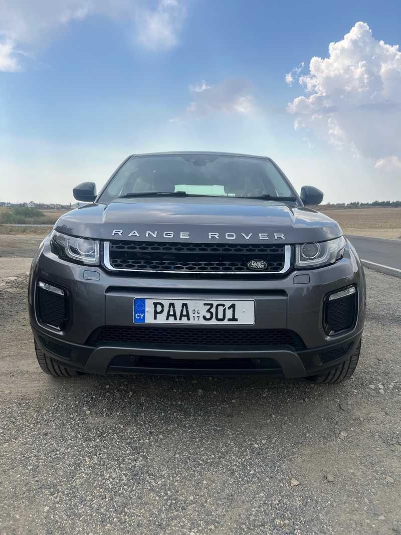 2017 Land Rover Range Rover Evoque 2,0L 2017 Cyprus
