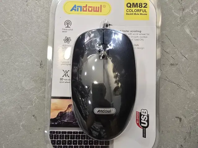 Wired USB computer mouse with optical sensor and low-noise design, Επαρχία Πάφου — Πάφος - Κάτω Πάφος