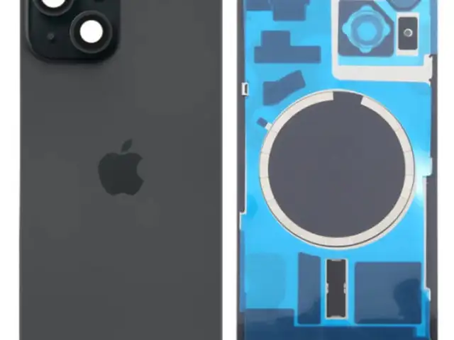 Back battery cover lens magsafe apple iphone 15 plus black oem, Επαρχία Λεμεσού — Άγιος Αθανάσιος