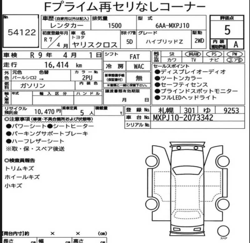 2025 Toyota Yaris Cross 1,5L 2025 Cyprus