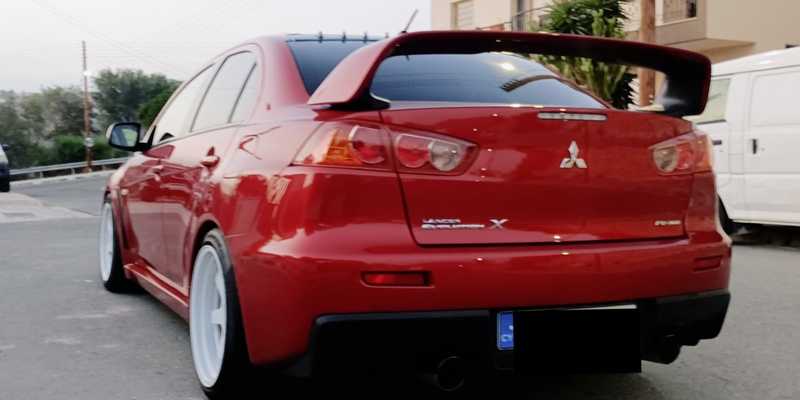 2009 Mitsubishi Lancer Evolution 2,0L 2009 Cyprus