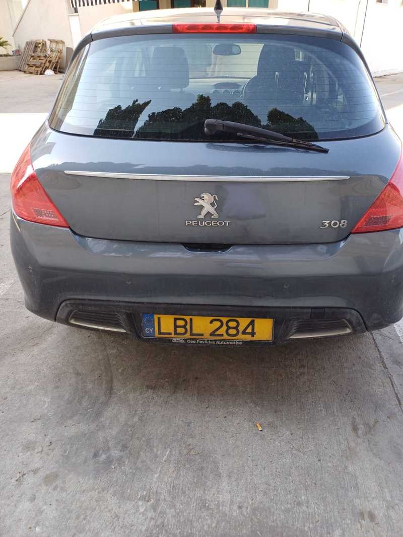 2013 Peugeot 308 1,6L 2013 Cyprus