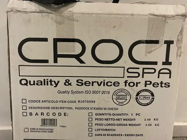 Croci paddock pet playpen with cover, Limassol — Germasogeia