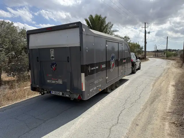 2021 brian james race transporter 6, Limassol — Pyrgos Lemesou - 2