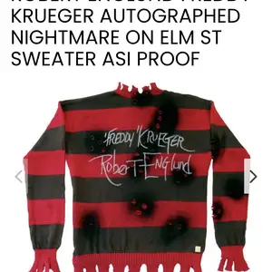 Krueger / robert englund authrntic signed sweater, Επαρχία Λευκωσίας — Λατσιά - Άγιος Ελευθέριος