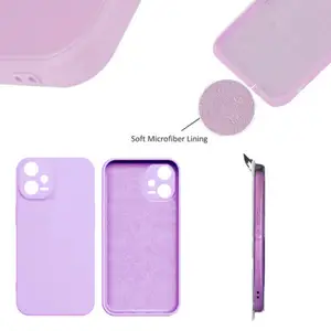 Back case silicone complete xiaomi redmi note 12 5g purple, Limassol — Limassol - Agios Ioannis