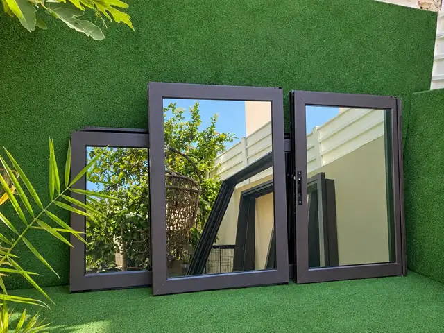 Dark brown double glazed window, Επαρχία Λεμεσού — Εκάλη