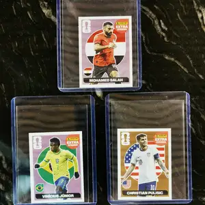 Panini fifa world cup 2026 extra sticker lot salah, vinicius jr, pulisic, Limassol — Agios Tychon
