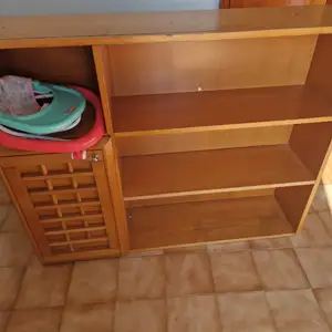 vintage solid-wood sideboard/bookcase, Επαρχία Πάφου — Paphos - Άγιος Θεόδωρος