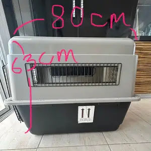 Vari kennel medium dog travel crate by air, Paphos — Agios Georgios