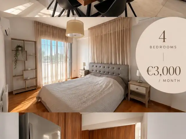 4-bedroom penthouse to rent, Επαρχία Λεμεσού — Ποταμός Γερμασόγειας