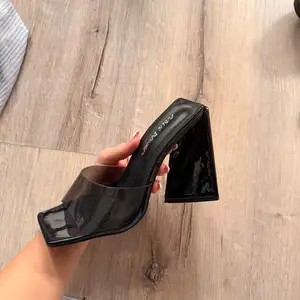 Public desire black heels - like new, Larnaca — Larnaka - Skala