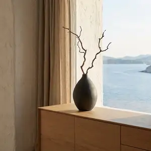 Handmade terracotta decorative vase, Paphos — Kissonerga