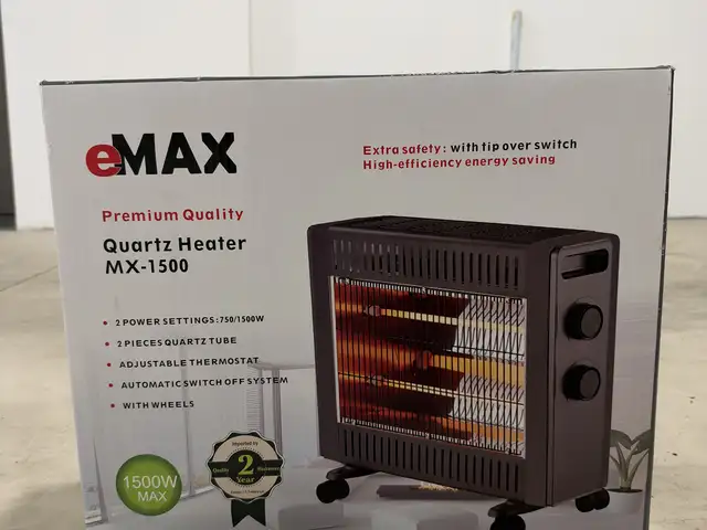 Emax mx-1500 quartz heater, Nicosia — Strovolos - Agios Dimitrios
