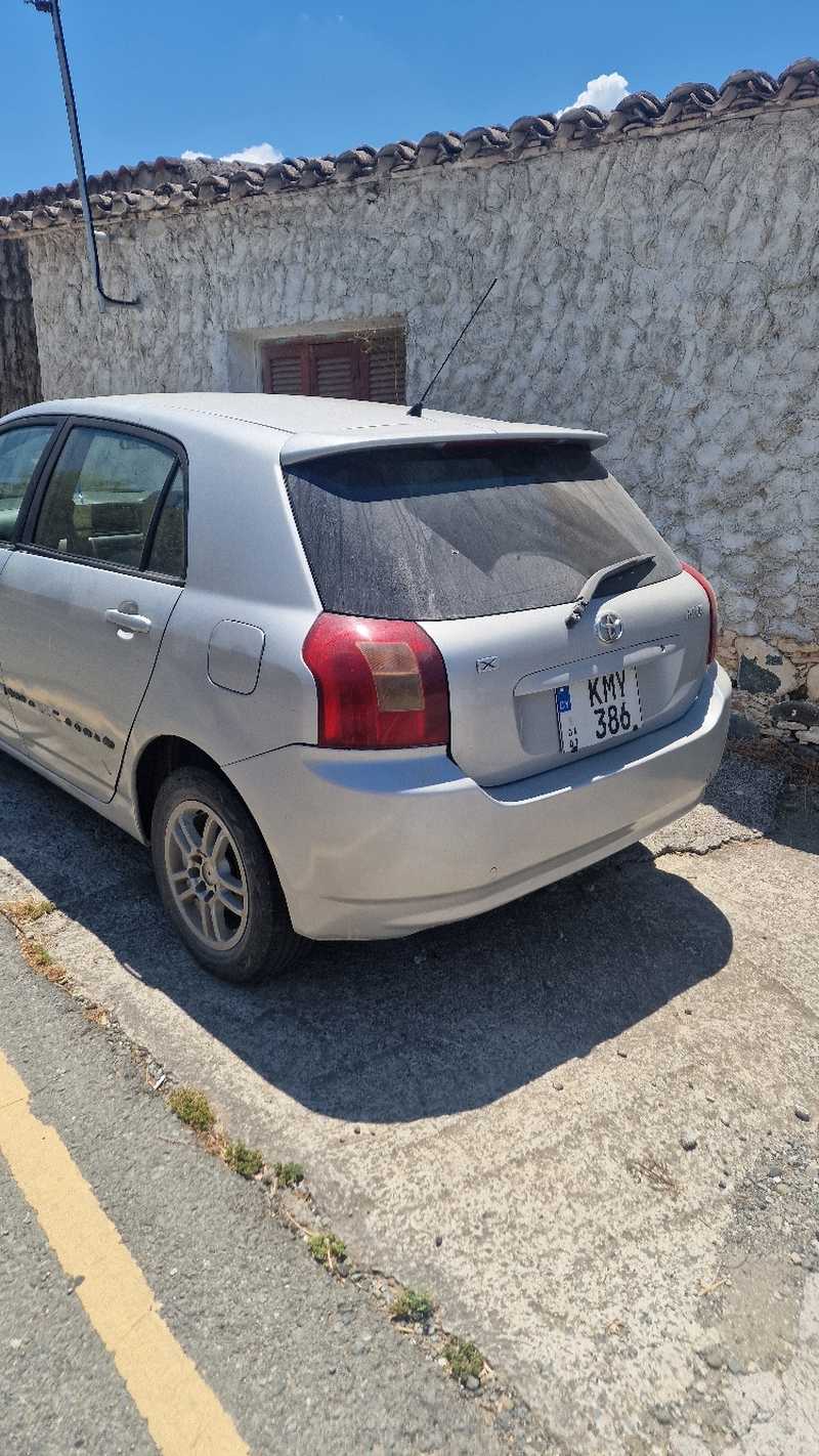 2001 Toyota RunX 1,5L 2001 Cyprus
