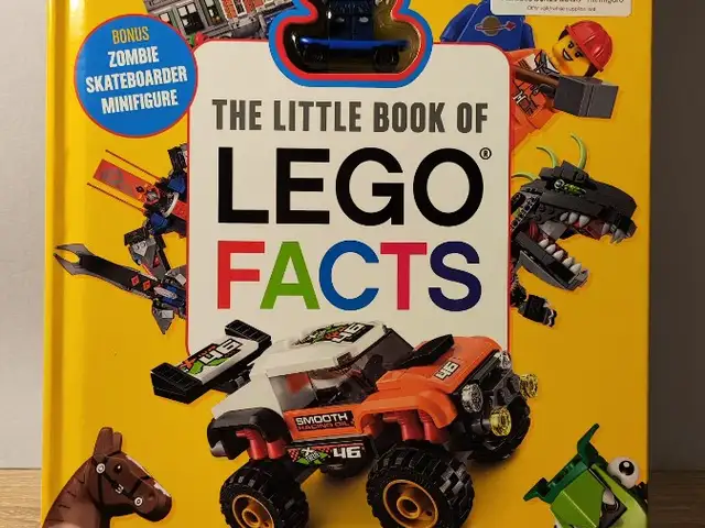 The Little Book of LEGO Facts DK with Bonus Zombie Skateboarder Minifigure, Limassol — Agios Athanasios