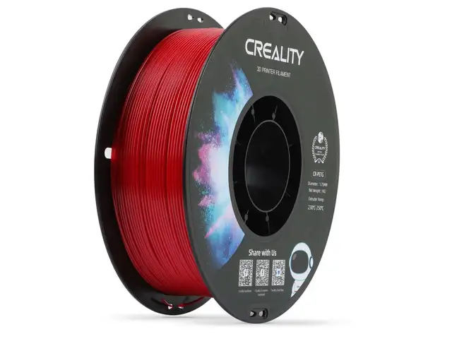 Creality cr petg red 3d printer filament 1 75mm kg hard glossy 49 mpa, Επαρχία Λευκωσίας — Λακατάμεια - Αγία Παρασκευή