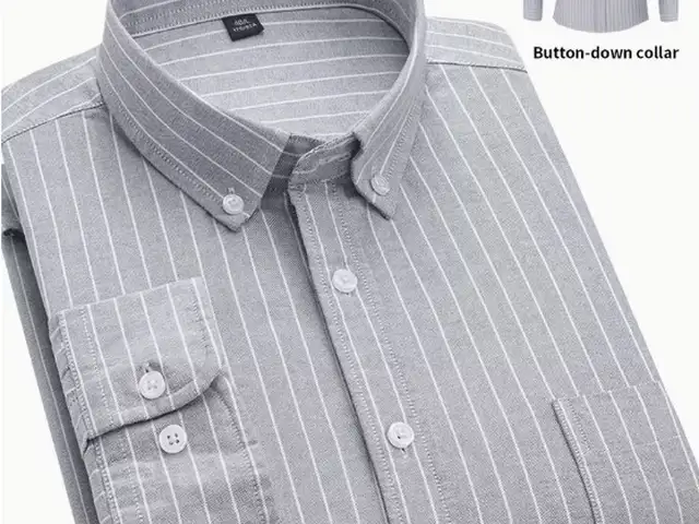 Πουκάμισο oxford γκρίζο size l / men's oxford grey shirt size l - brand new, Επαρχία Λευκωσίας — Στρόβολος - Ακρόπολη