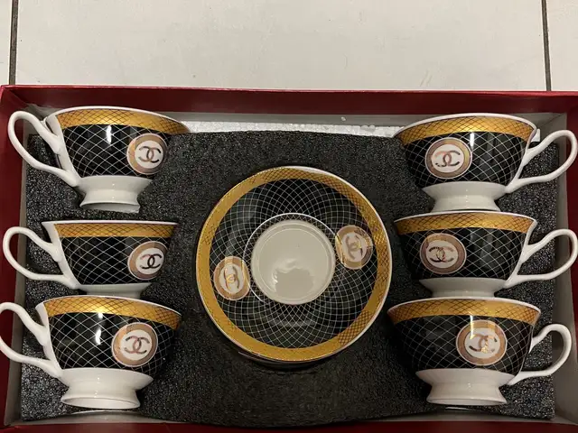 New art deco tea set, Επαρχία Λευκωσίας — Στρόβολος - Χρυσελεούσα