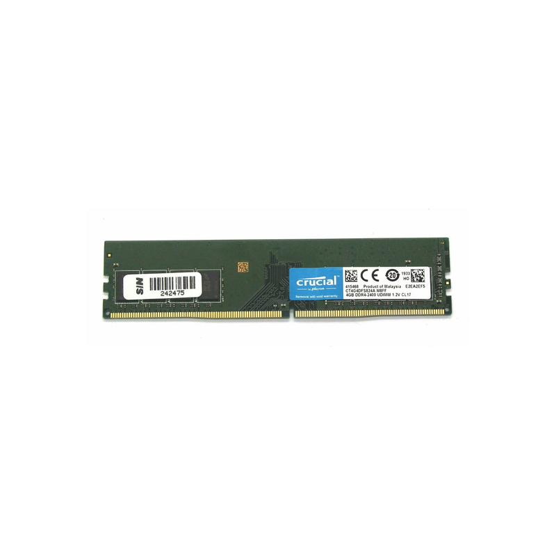 Crucial 4gb ddr4 2400 udimm memory module ct4g4dfs824a €31