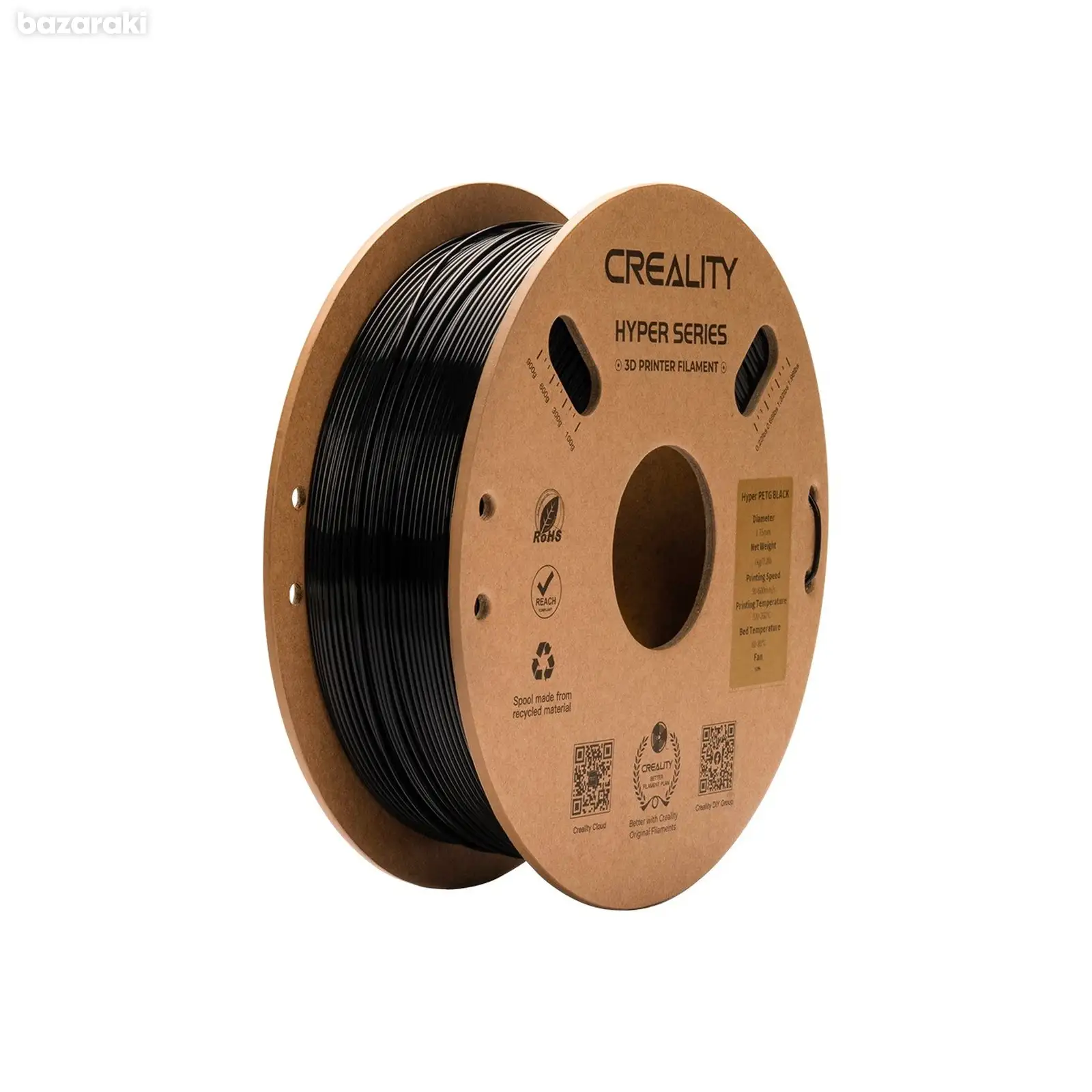 Creality hyper petg black 1 75 mm kg, Nicosia — Lakatameia - Agia Paraskevi