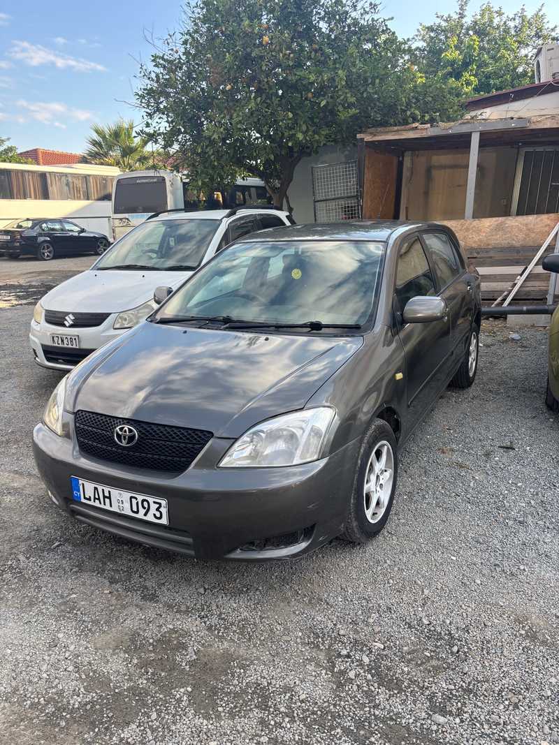 2004 Toyota Corolla 1,3L 2004 Cyprus