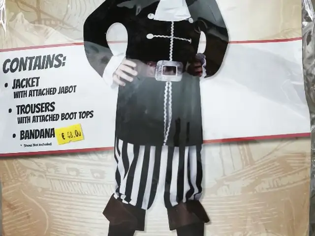 costume of a pirate for carnival, halloween, size 134-146cm, Επαρχία Λευκωσίας — Στρόβολος - Ακρόπολη