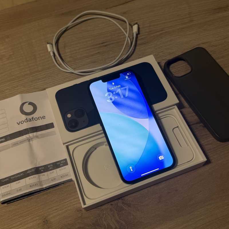 Iphone 13 256gb midnight battery 76 €230 №6237539 in Nicosia