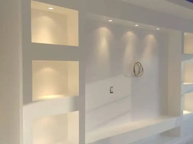 Floating shelf recess construction and plasterboard framing in paphos, Paphos — Paphos - Kato Paphos