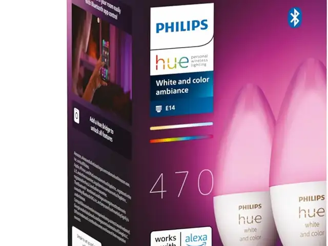 Philips hue white & colour ambiance e14 smart bulbs 2 pack, Limassol — Limassol - Katholiki