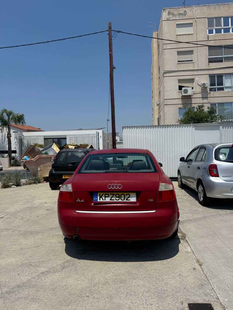2002 Audi A4 1,6L 2002 Cyprus