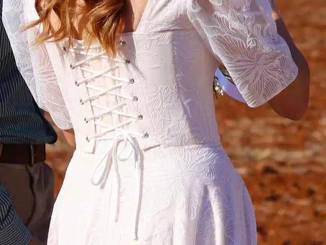 Elegant lace wedding dress, size s, Επαρχία Λάρνακας — Ξυλοφάγου
