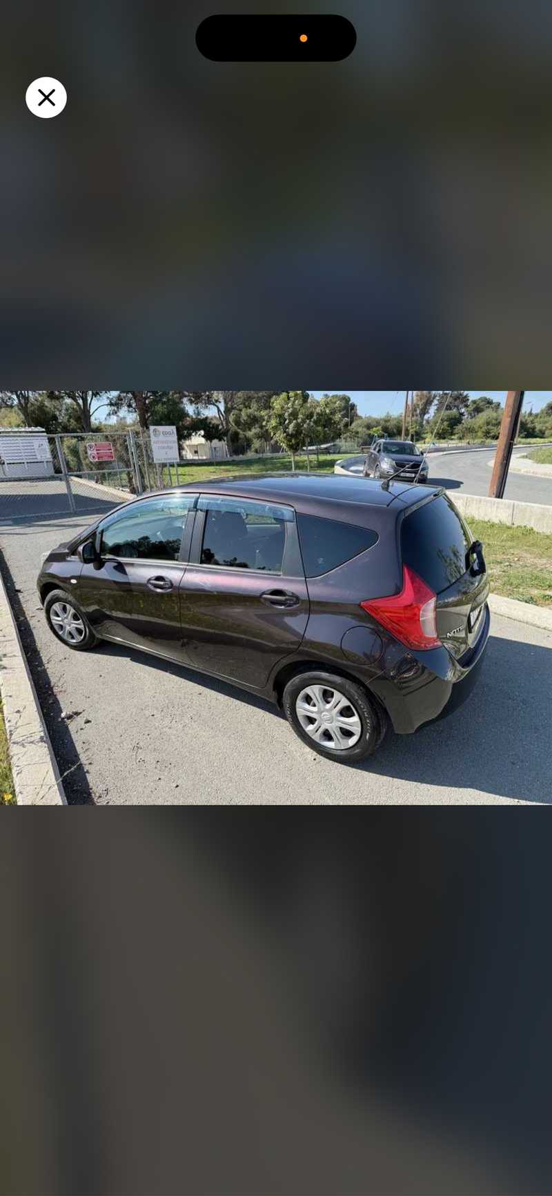 2013 Nissan Note 1,2L 2013 Cyprus