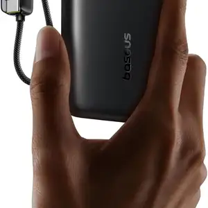 Baseus powerbank 45w 10000mah + display enerfill fc11 black, Limassol — Agios Athanasios