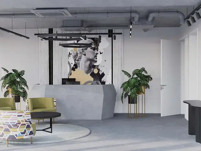 Brand-new, fully furnished class a office available for rent in iq offices, Limassol — Limassol - Agia Zoni - 7
