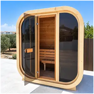 Outdoor Cube Garden Sauna Lyra | 23 2_3 Person Sauna, Επαρχία Λεμεσού — Άγιος Αθανάσιος