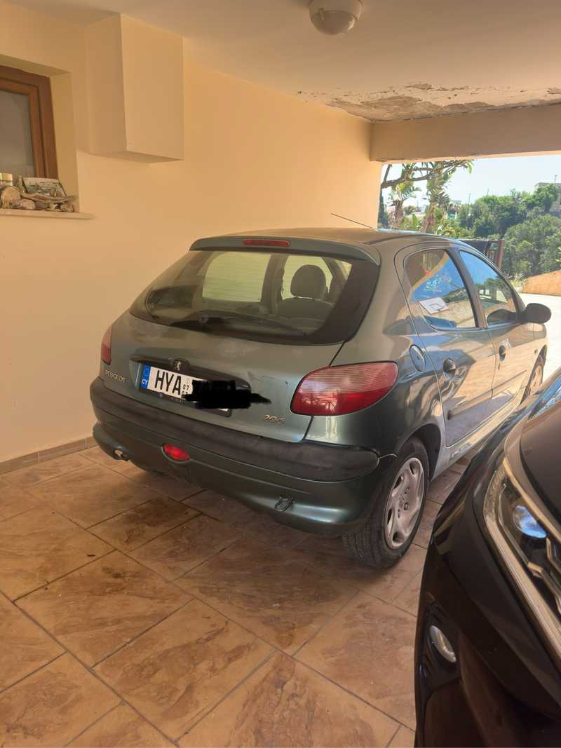 2002 Peugeot 206 1,3L 2002 Cyprus