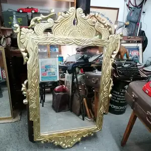 Large antique wooden barroque style mirror in outstanding condition, Επαρχία Λευκωσίας — Άγιοι Ομολογητές