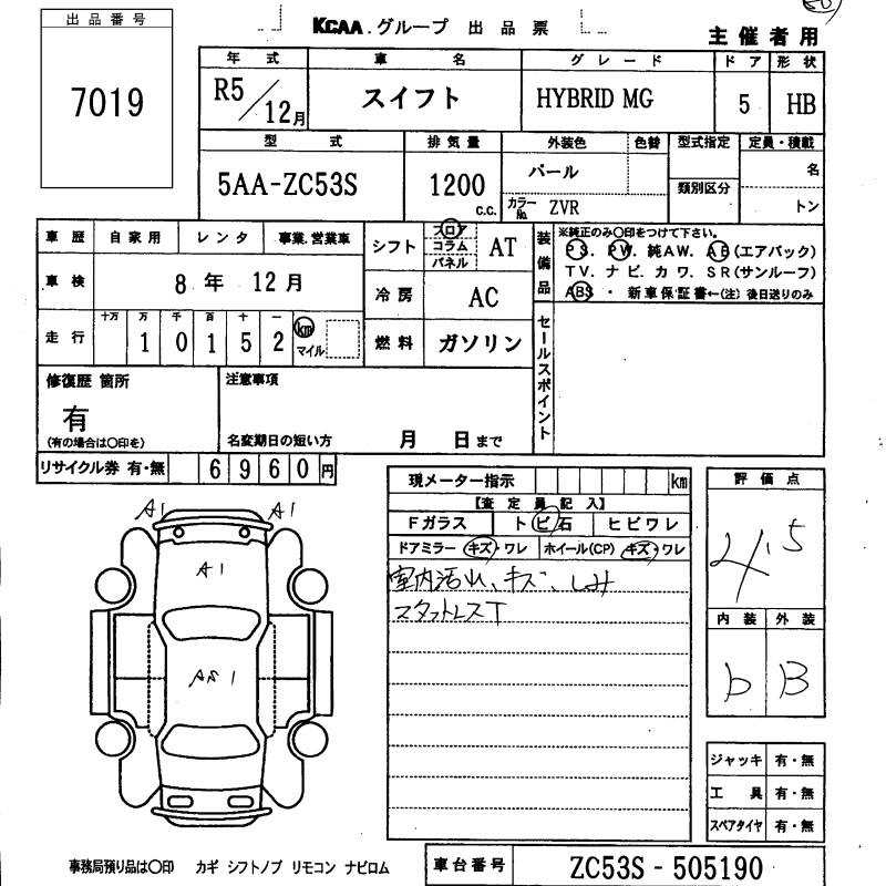 2023 Suzuki Swift 1,2L 2023 Cyprus