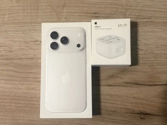 Iphone 18 pro 256gb silver brand new sealed in the box, Nicosia — Strovolos - Stavros